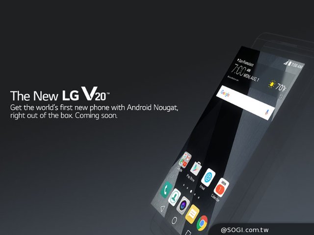 LG V20预装安卓7.0界面亮相 9/7韩国同步发布 LG V20预装安卓7.0界面亮相 9/7韩国同步发布