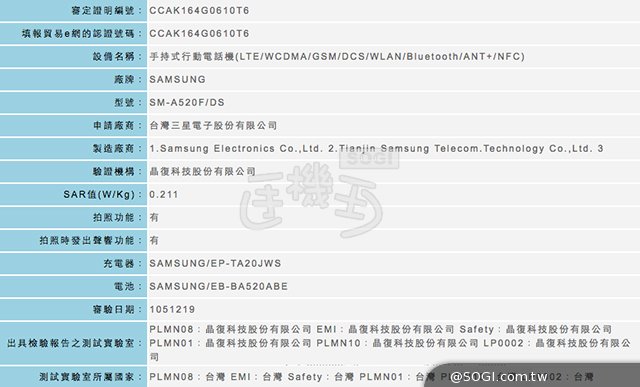 16MP前后镜头 三星A5 2017上市价格曝光 16MP前后镜头 三星A5 2017上市价格曝光