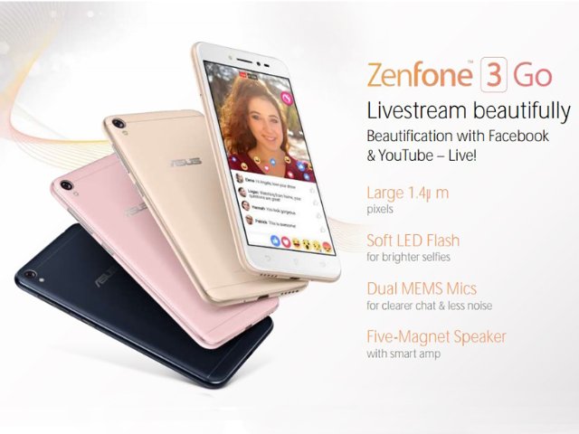 主打直播美顏!華碩規劃推出ZenFone 3 Go 主打直播美顏!華碩規劃推出ZenFone 3 Go