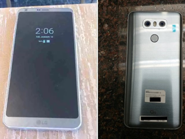 LG G6手机再曝光 Always-on待机屏幕 LG G6手机再曝光 Always-on待机屏幕
